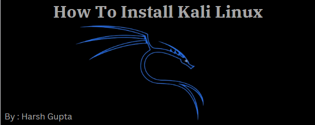 How to install kali linux